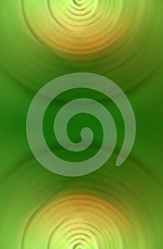 Green circle abstraction