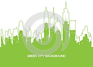 Green City Background