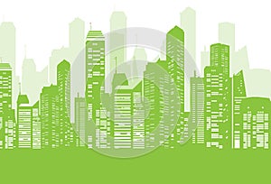 Green City Background