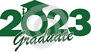 Green Class of 2023 Graduate