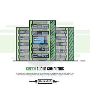 Green cloud servers
