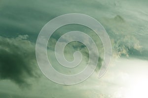 Green cloud texture background revival sky soft,