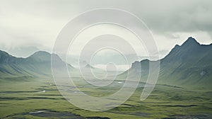 Green And Cloudy Landscape: A Stunning Plateau Photo By Akos Major