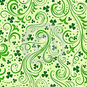 Green clover backgrounds