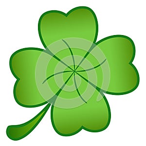 Green cloverleaf