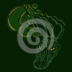 Green Cocodrilo Logo photo