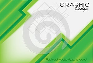 Green color abstract vector background design for graphic resources by abstract m vector
