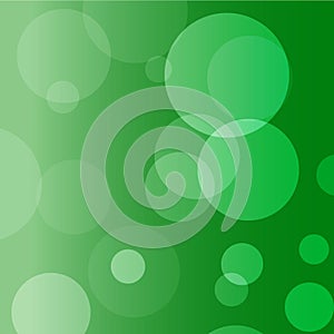 Green color circle Background