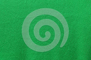 Green color fabric cloth polyester texture and textile background
