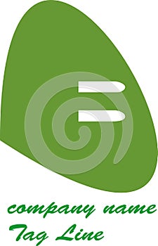 Green Color Letter B design Vactor and logo