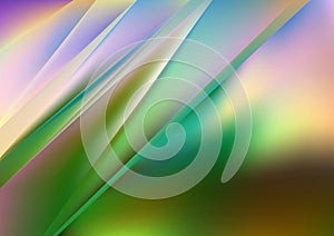 Green Colorfulness Abstract Background Vector Illustration Design