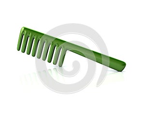 Green comb icon