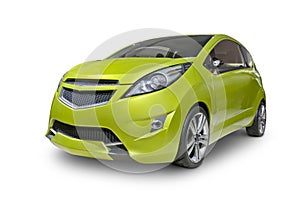 Green Compact Car