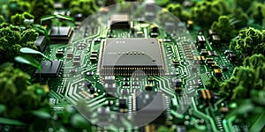 Green Computing and Sustainable Technology with a Focus on Eco-Friendly and Energy-Efficient photo
