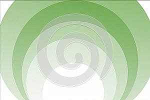 Green Concentric Spiral Light Rays Forming a Dynamic Abstract Background