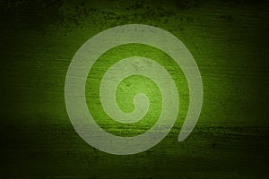 Closeup of green concrete wall