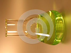 Green Conical Flask II