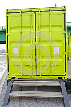 Green Cargo Container