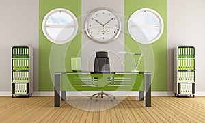 Green contemporary office