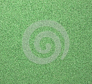 Green cork board texture