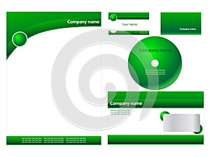 Green corporate identity