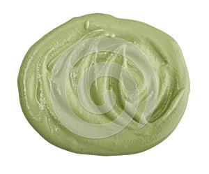 Green cosmetic clay