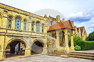 Green Court gate and Norman Staircase Canterbury Cathedral precincts UK