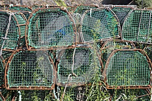 Green Crab Catching Nets, Viavelez; Asturias