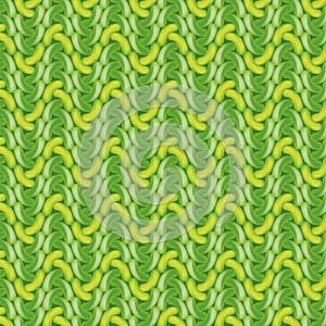 Green crochet pattern