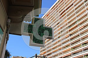 Green Cross Pharmacy Sign