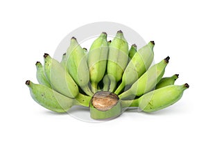 Green Cultivated banana Kluai namwa