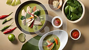 Green Curry Harmony - A Culinary Symphony of Thai Spice Bliss