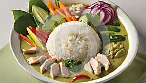 Green Curry Harmony - A Culinary Symphony of Thai Spice Bliss