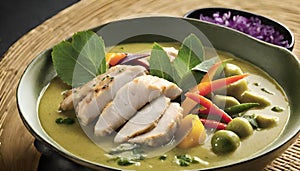 Green Curry Harmony - A Culinary Symphony of Thai Spice Bliss