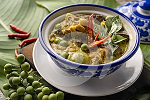 Green curry Kaeng kheiyw hwan