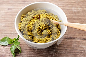 Green curry paste