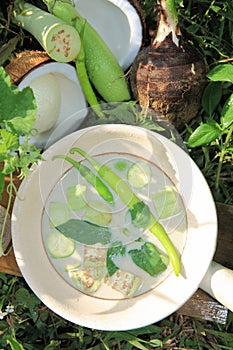 Green Curry proportion Thai Food