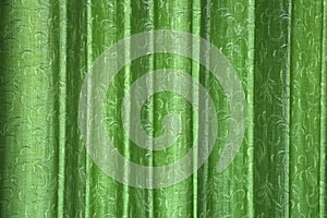 Green curtain