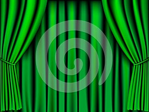 Green curtain