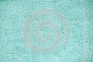 green decorative concrete wall