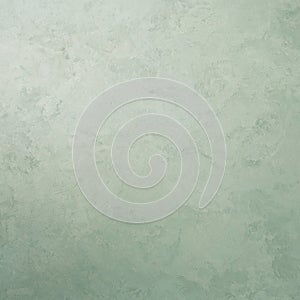 Green decorative plaster texture with pearl glow