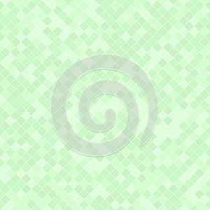 Green diamond pattern. Seamless vector