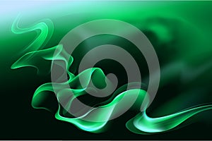 Green digital background