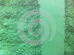 Green Dirty Paint Cement Wall