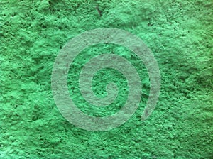 Green Dirty Paint Cement Wall