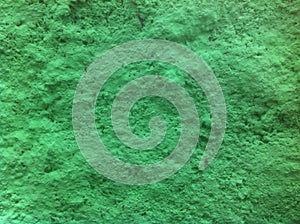 Green Dirty Paint Cement Wall