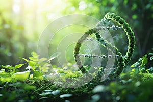 Green DNA Structure in Nature