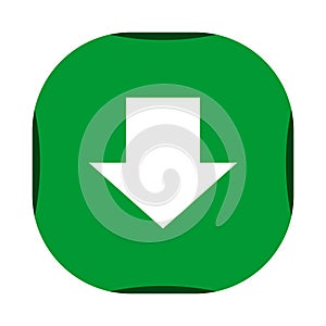 Green Download Button