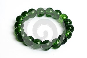 Green Dragon agate, jasper bracelet lucky stone