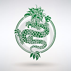 Green Dragon Symbol of the Year